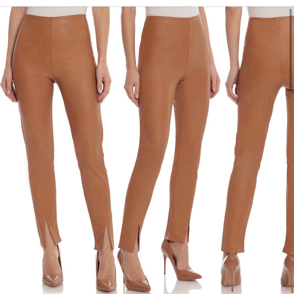 Faux leather leggings